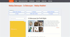 Desktop Screenshot of mobilyaevdekoru.com