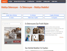 Tablet Screenshot of mobilyaevdekoru.com
